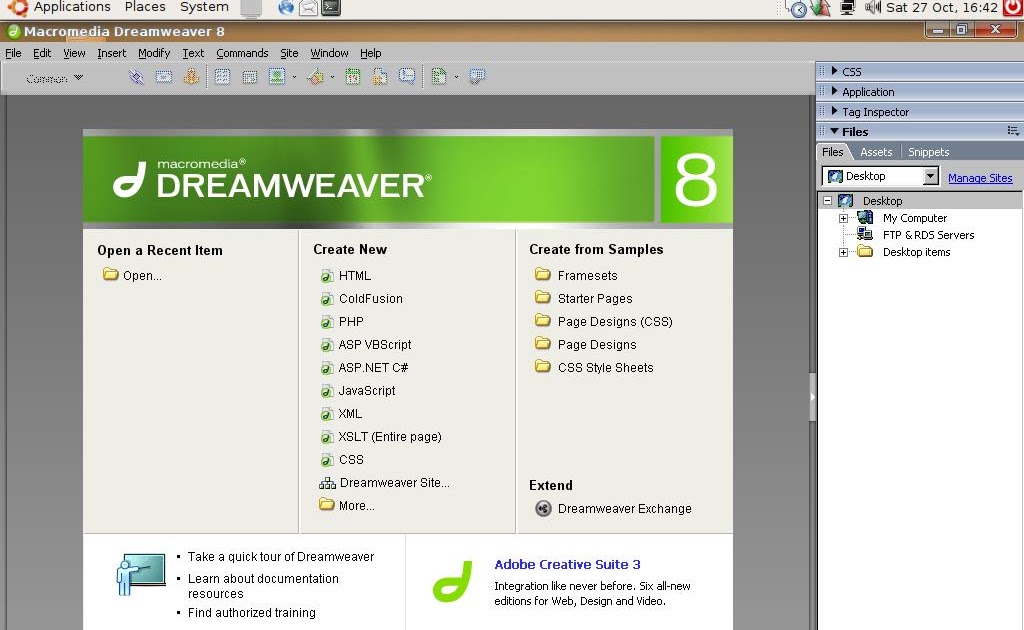 Dreamweaver 8 key